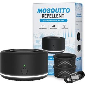 Black Portable Mosquito Repellent